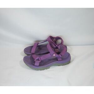 Camel Crown Hiking Sandals Womens 7 Purple Outdoor Grip Arch Support Sport Water